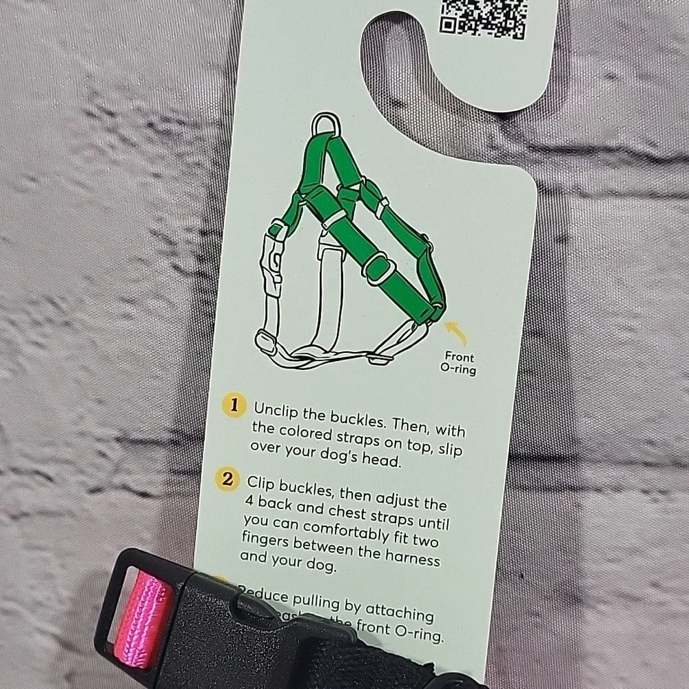Rover Gear Better Walk No-Pull‎ Dog Harness Size XS Hot Pink 10-16Lbs New